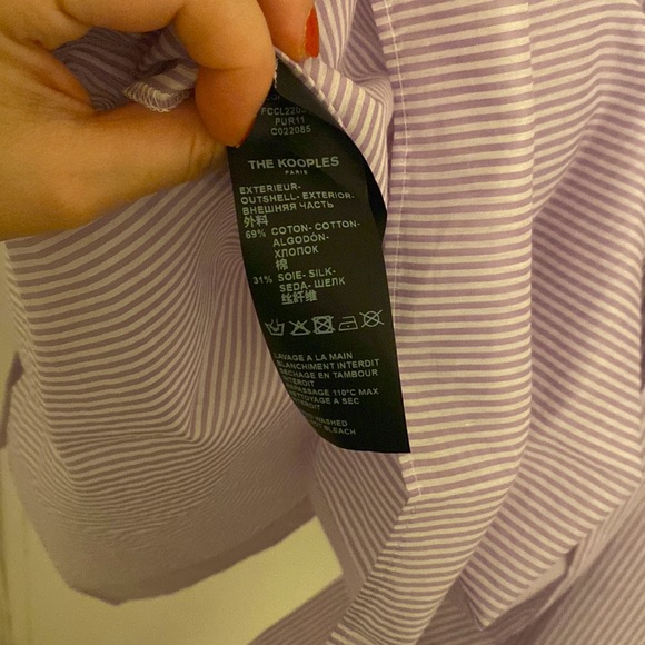 NWT The Kooples Shirt - Picture 5 of 5